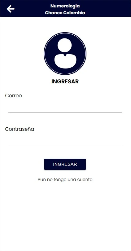 Numerologia Chance Colombia screenshot